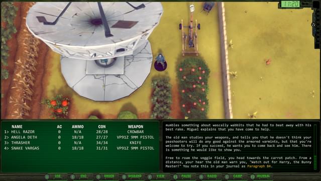 Wasteland Remastered Gameplay Screenshot