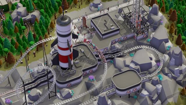 Parkitect Gameplay Screenshot
