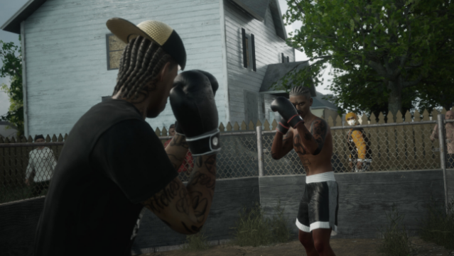 Backyard Boxing Gameplay Screenshot