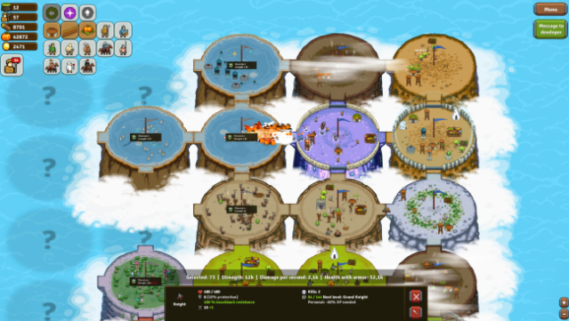 Circle Empires Rivals Gameplay Screenshot