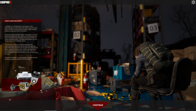 GASPING. Gameplay Screenshot