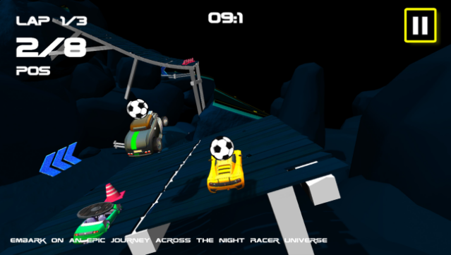 Night Racer Gameplay Screenshot