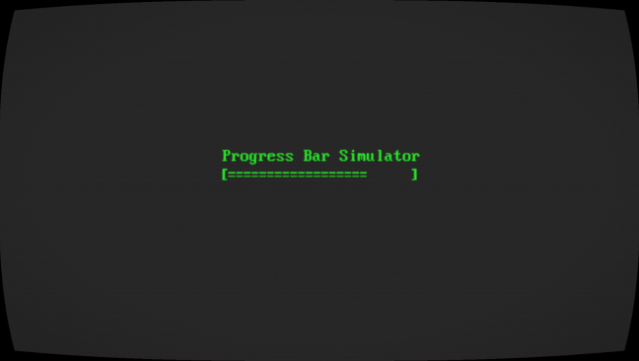 Progress Bar Simulator Gameplay Screenshot